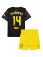 Borussia Dortmund Maximilian Beier #14 Vieraspaita Lasten 2024-25 Lyhythihainen (+ shortsit)